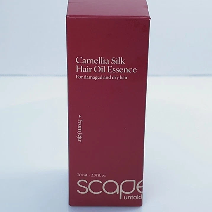 Hair Oil for Damaged Dry Hair - Camellia & Keratin Nourishing Serum 2.37oz