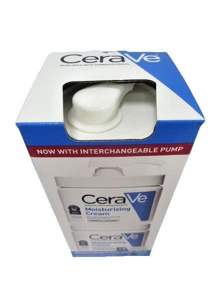 CERAVE MOISTURIZING CREAM NORMAL TO DRY SKIN 16 OZ 2 MULTI-PACK 4PCS