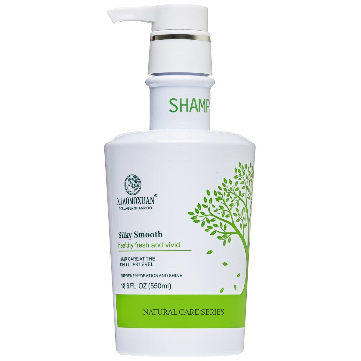 Organic Collagen Hair Shampoo for Damaged, Dry, and Frizzy Hair 18oz