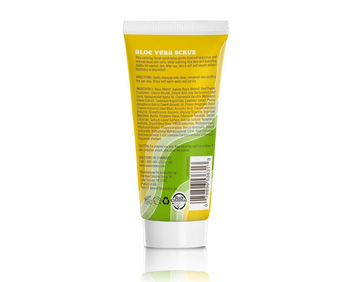 Queen Helene Aloe Vera Gentle Exfoliating Facial Scrub for Sensitive