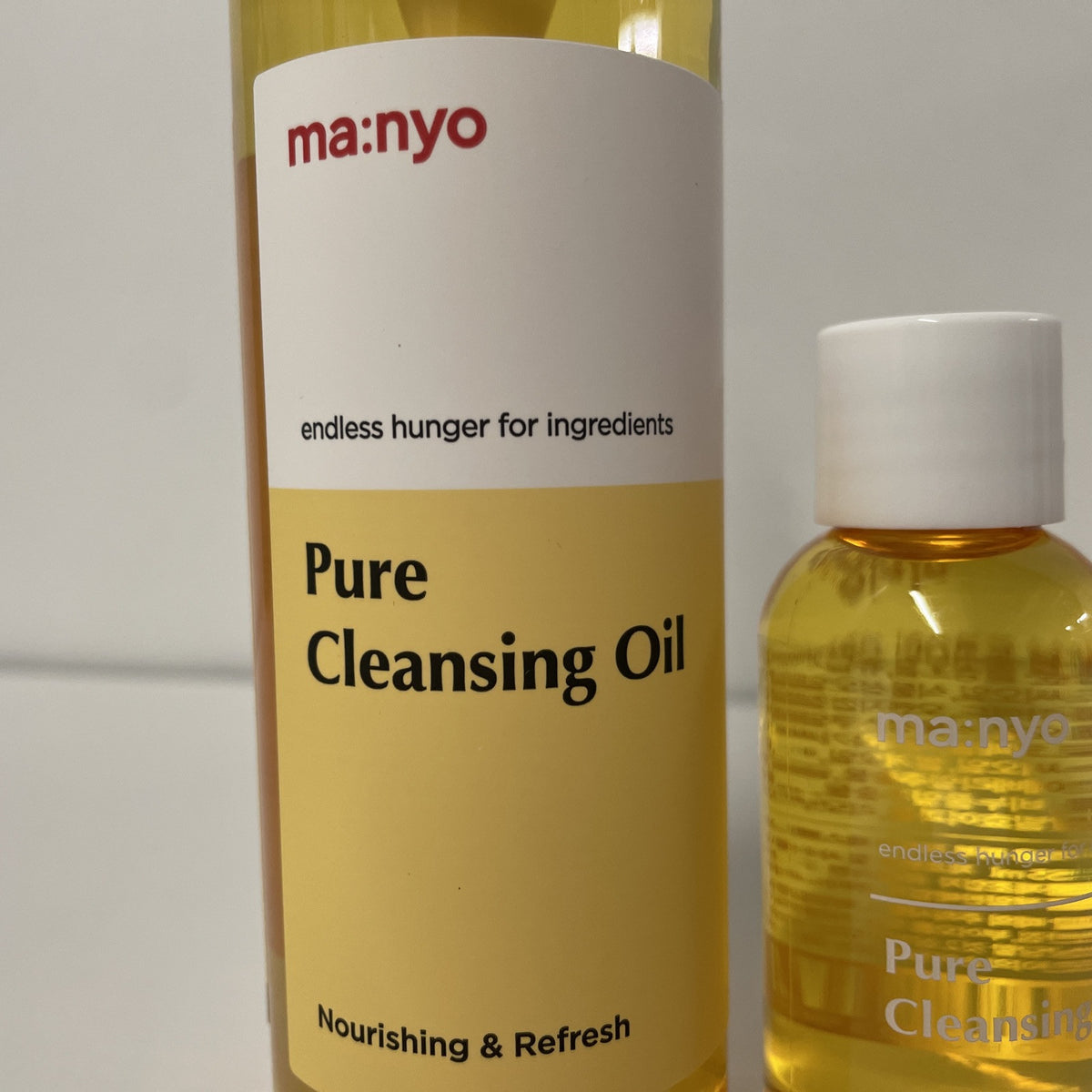 Manyo Pure Cleansing Oil Nourishing Facial Cleanser 200ml + Travel Size
