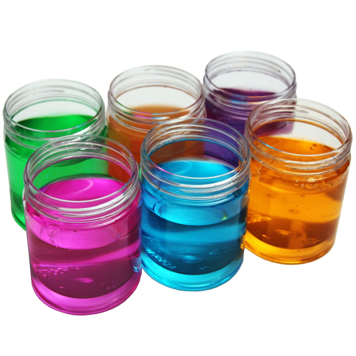 12-Pack 4 oz Plastic Jars with Wide Mouth & Black Lids - Food & Cosmetic Storage Containers