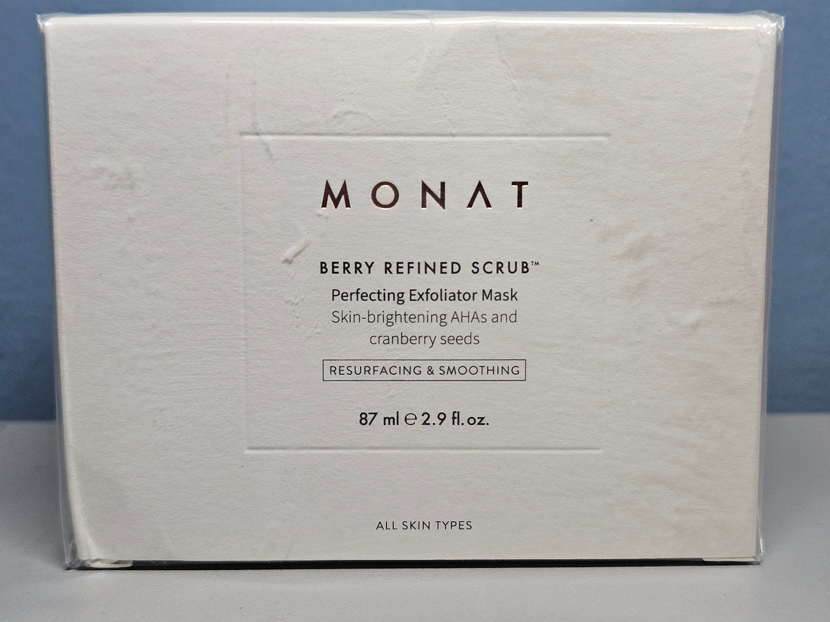 Monat Berry Refined Scrub Perfecting Exfoliator Mask 2.9 oz - New /