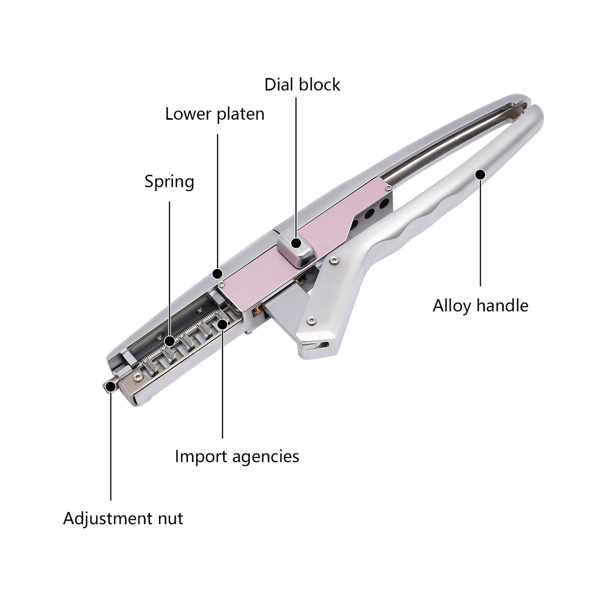 Hair Extension Machine Kit for Natural Human Hair - Lasts Up To 6 Months