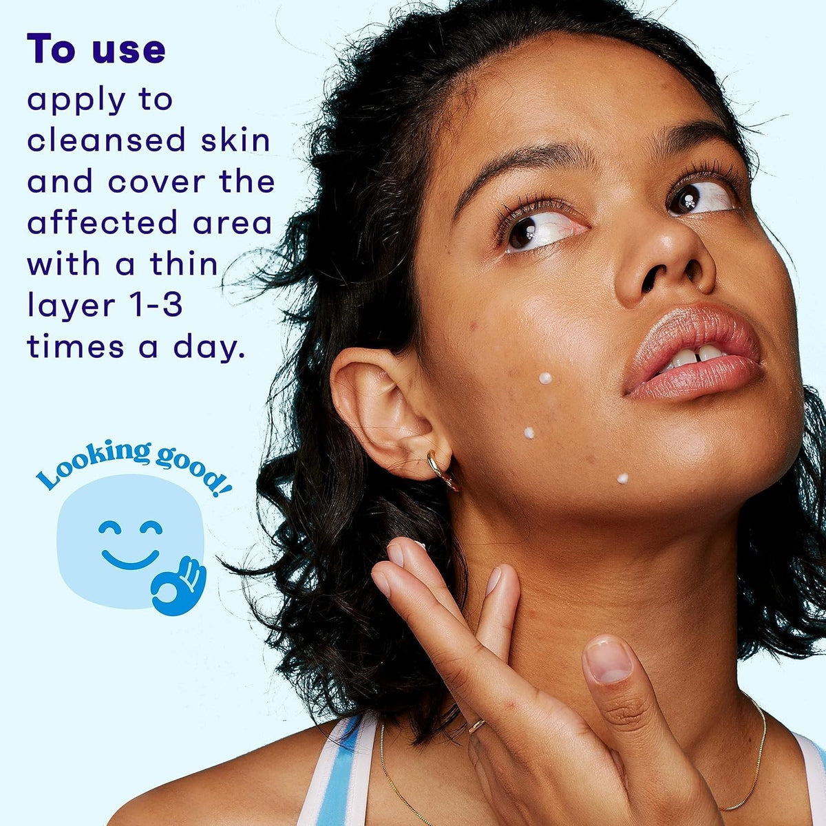 Maximum Strength 10% Benzoyl Peroxide Acne Spot Treatment Gel Fragrance-Free