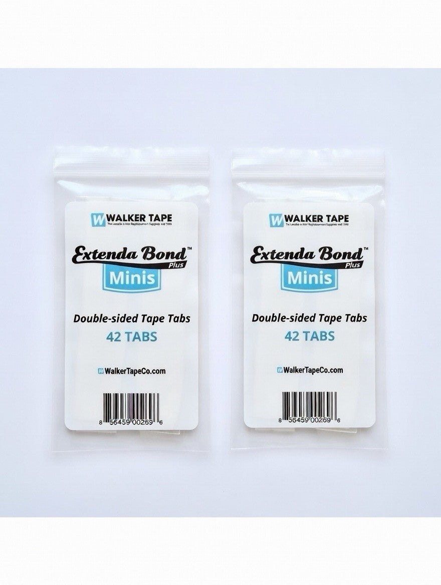 2-Pack Wig Tape Tabs - Extenda-Bond Plus 3/4" x 1.5" Breathable Adhesive