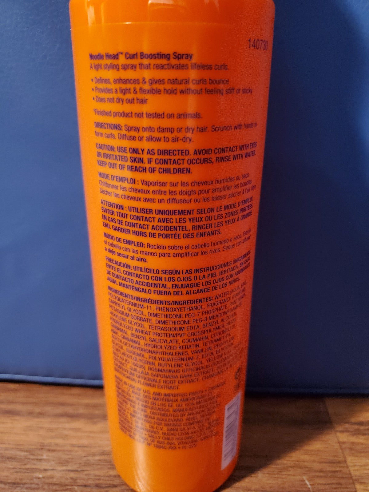2-Pack Hair Curl Boosting Spray - Noodle Head 8 oz Bottles