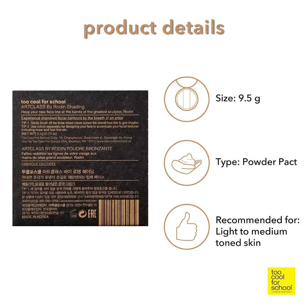 K-Beauty Contour Powder #2 Modern - Natural Sculpting & Blending