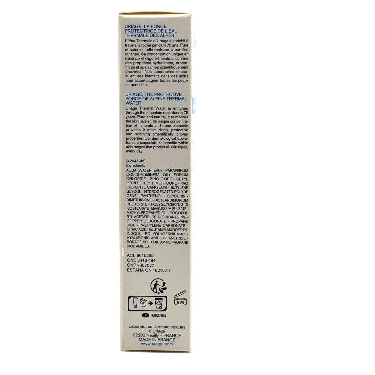 Uriage Bariederm-CICA Cream with Copper-Zinc 40ml