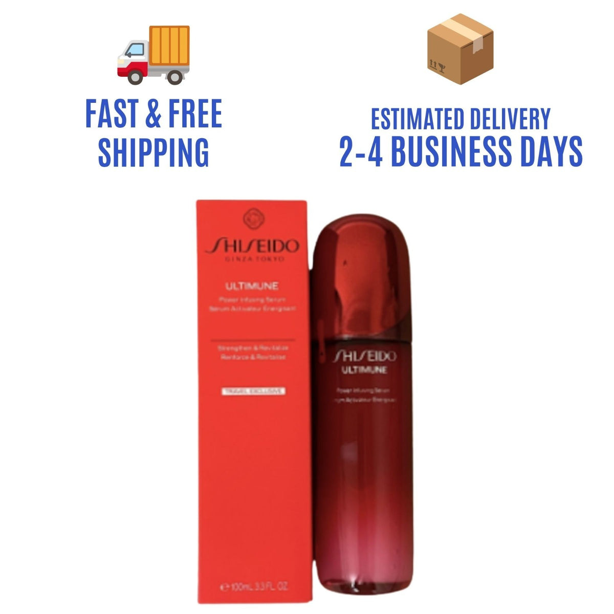 Shiseido Ultimune Power Infusing Face Serum 100ml - Anti-Aging & Radiance