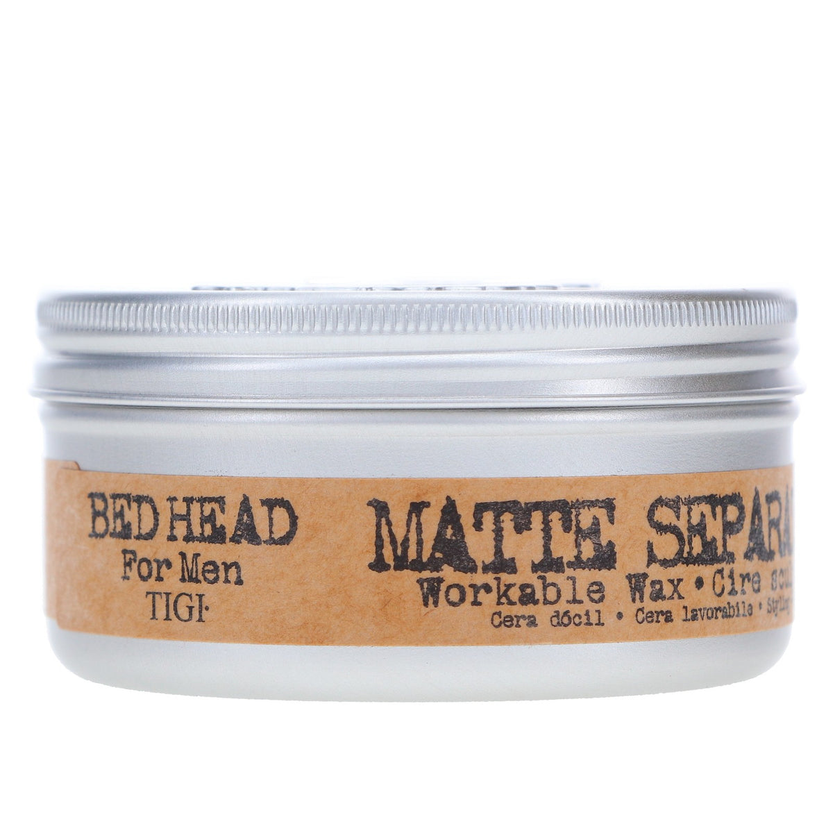 Men's Matte Hair Wax - Long-Lasting Separation & Texture, 3 oz