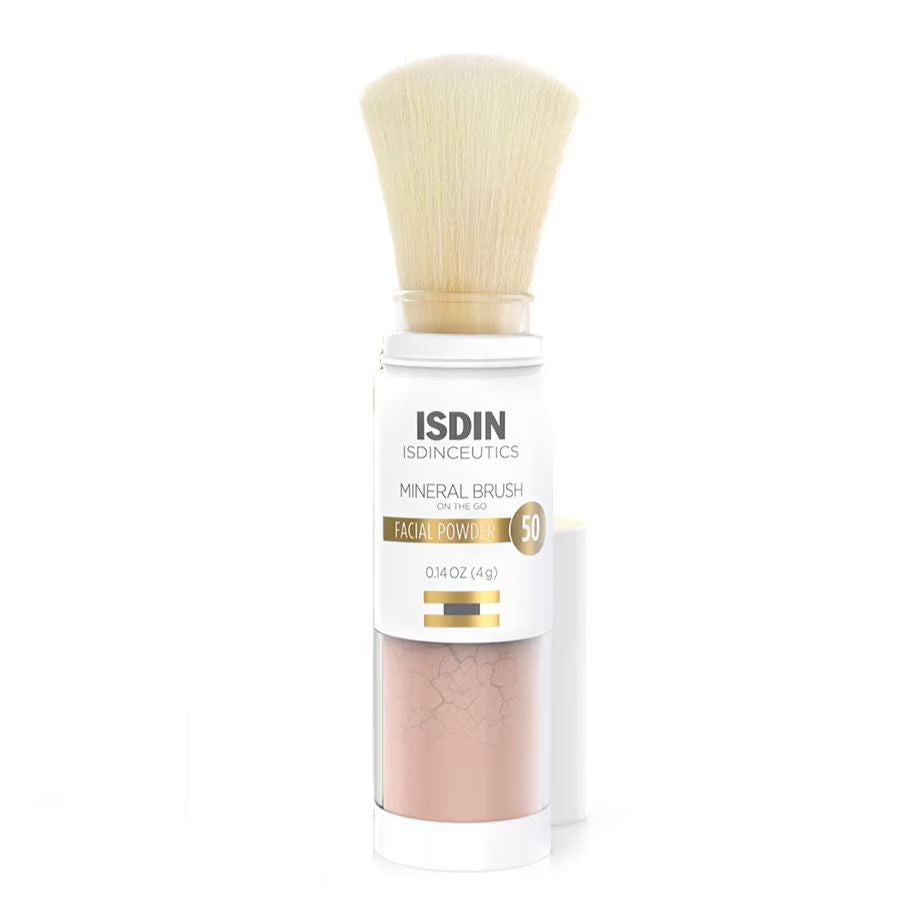 Mineral Facial Powder Brush On The Go Sunscreen & Makeup Applicator 50g