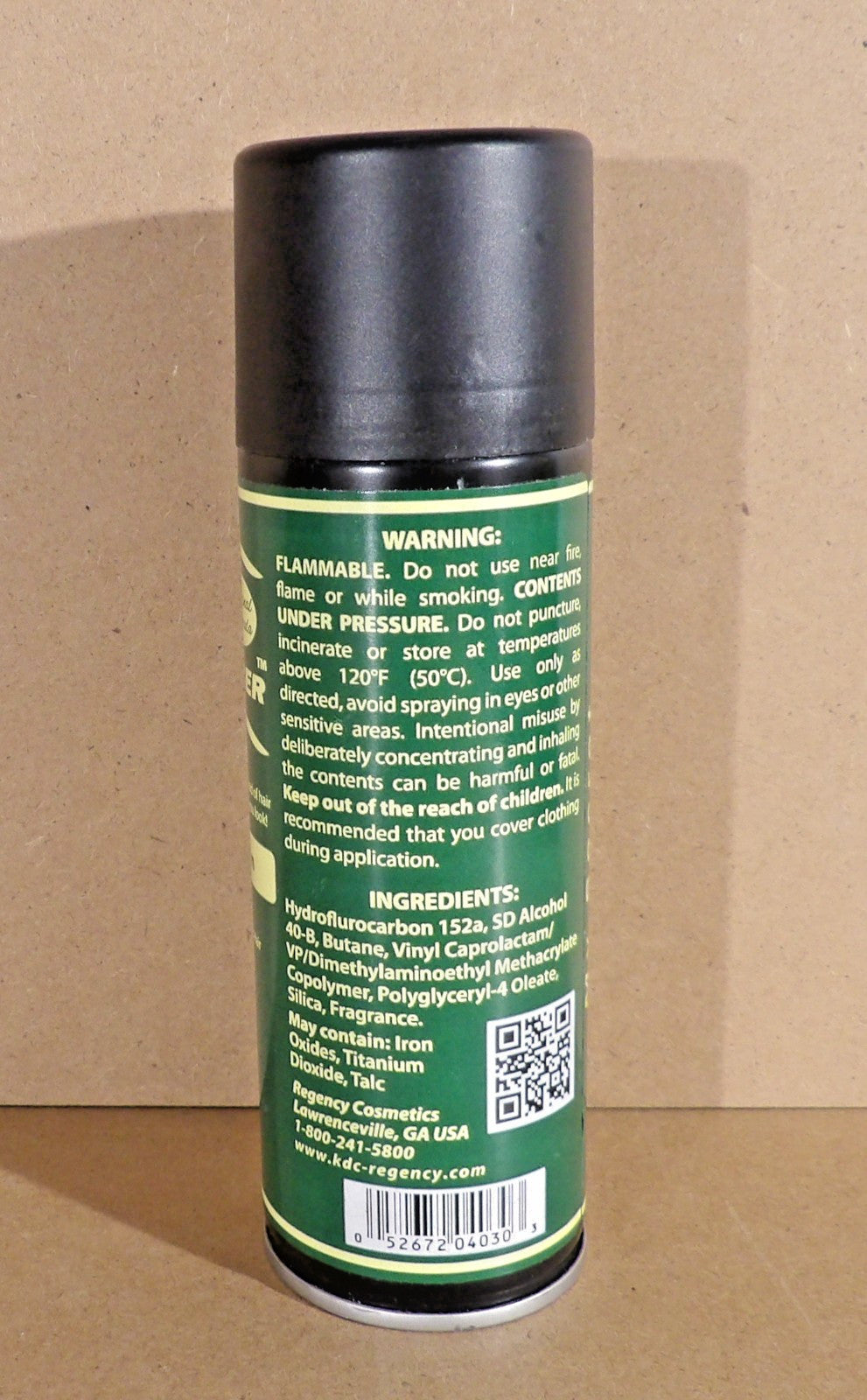 Hair Enhancer Spray Dark Brown 5 oz