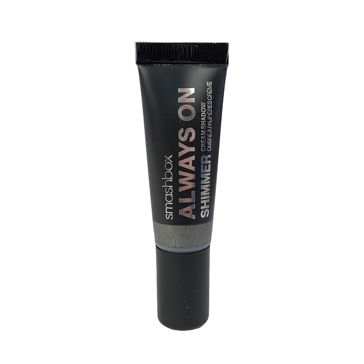 Long-Wear Cream Eyeshadow Charcoal Shimmer 24H Non-Creasing