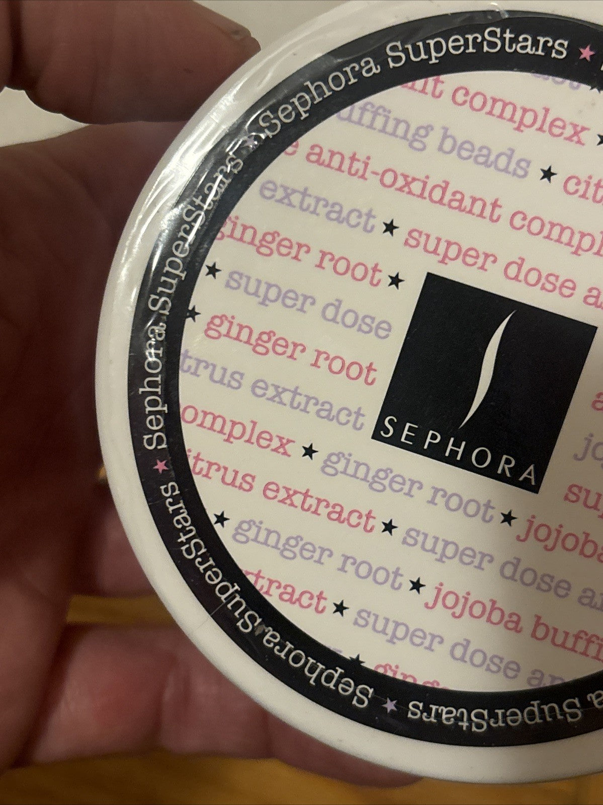 SEPHORA SUPERSTARS Body Polish W JOJOBA BUFFING BEADS 5oz NEW SEALED