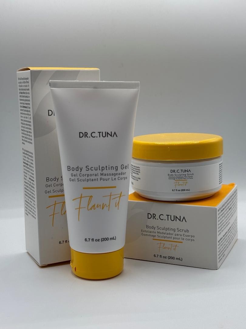 Farmasi Dr. C. Tuna Flaunt It Set – Body Sculpting Gel + Scrub 2 Pcs.