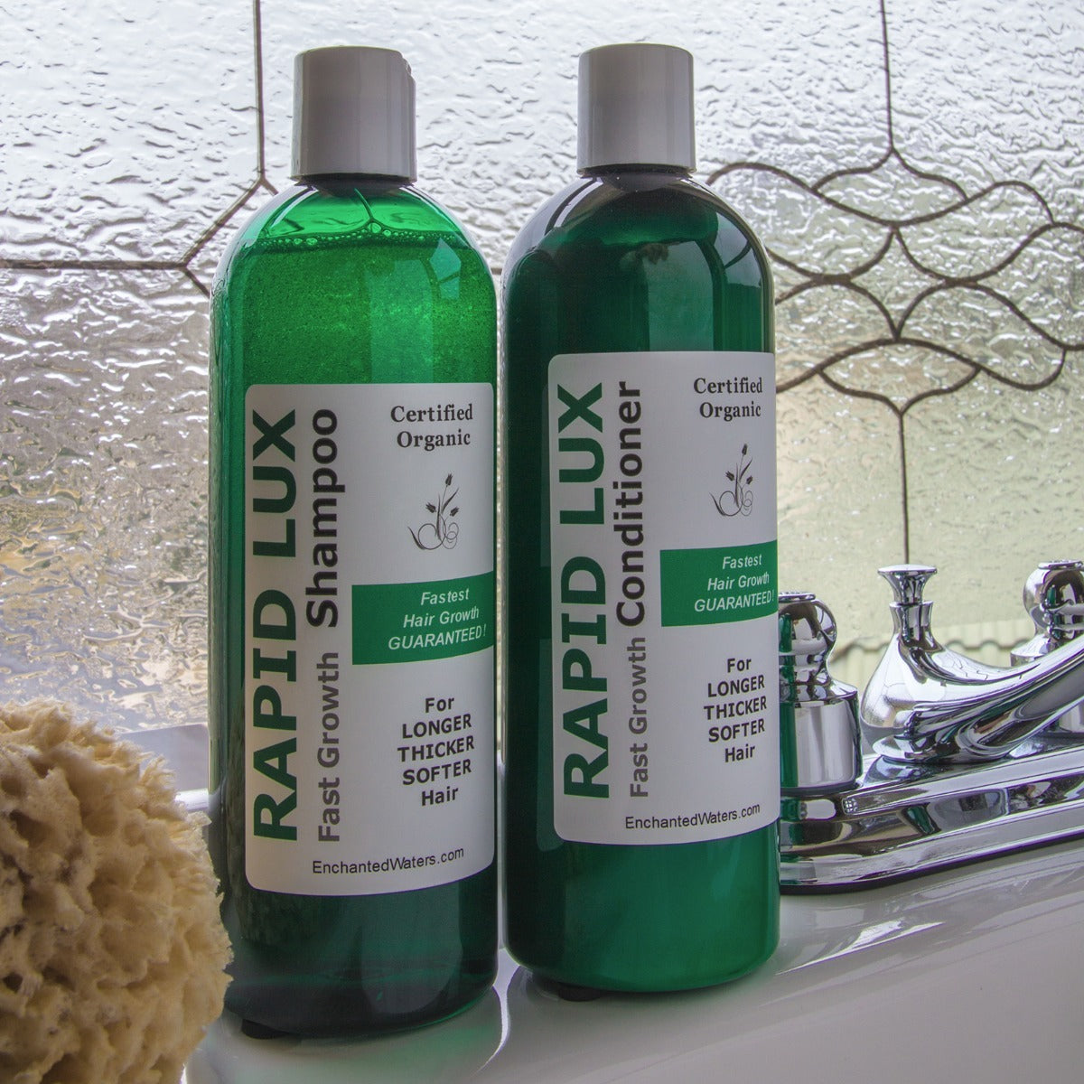 Rapid Lux Shampoo and Conditioner Set – Organic Hair Growth