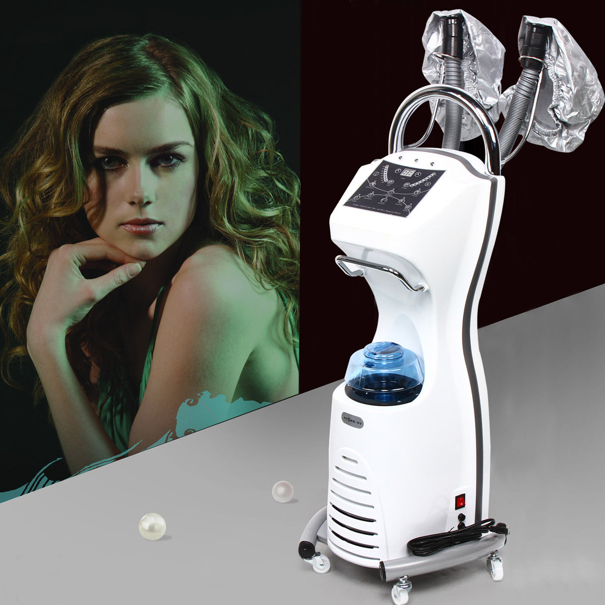 Professional Hair Steamer with Anion Oil Treatment Machine 700W for Hair Coloring & Care