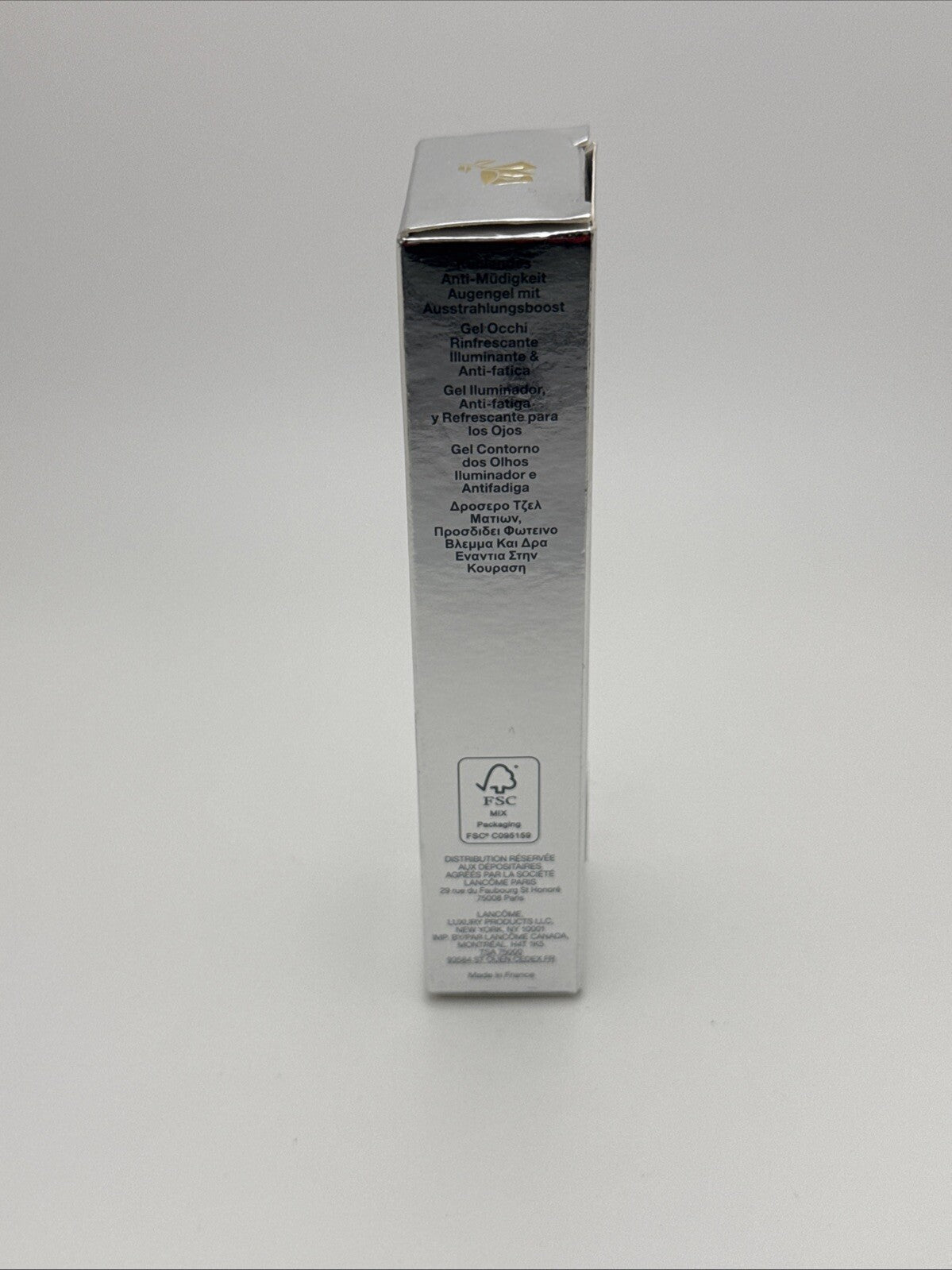 Lancôme Energie de Vie Anti-Fatigue Cooling Eye Gel 0.5 oz - New