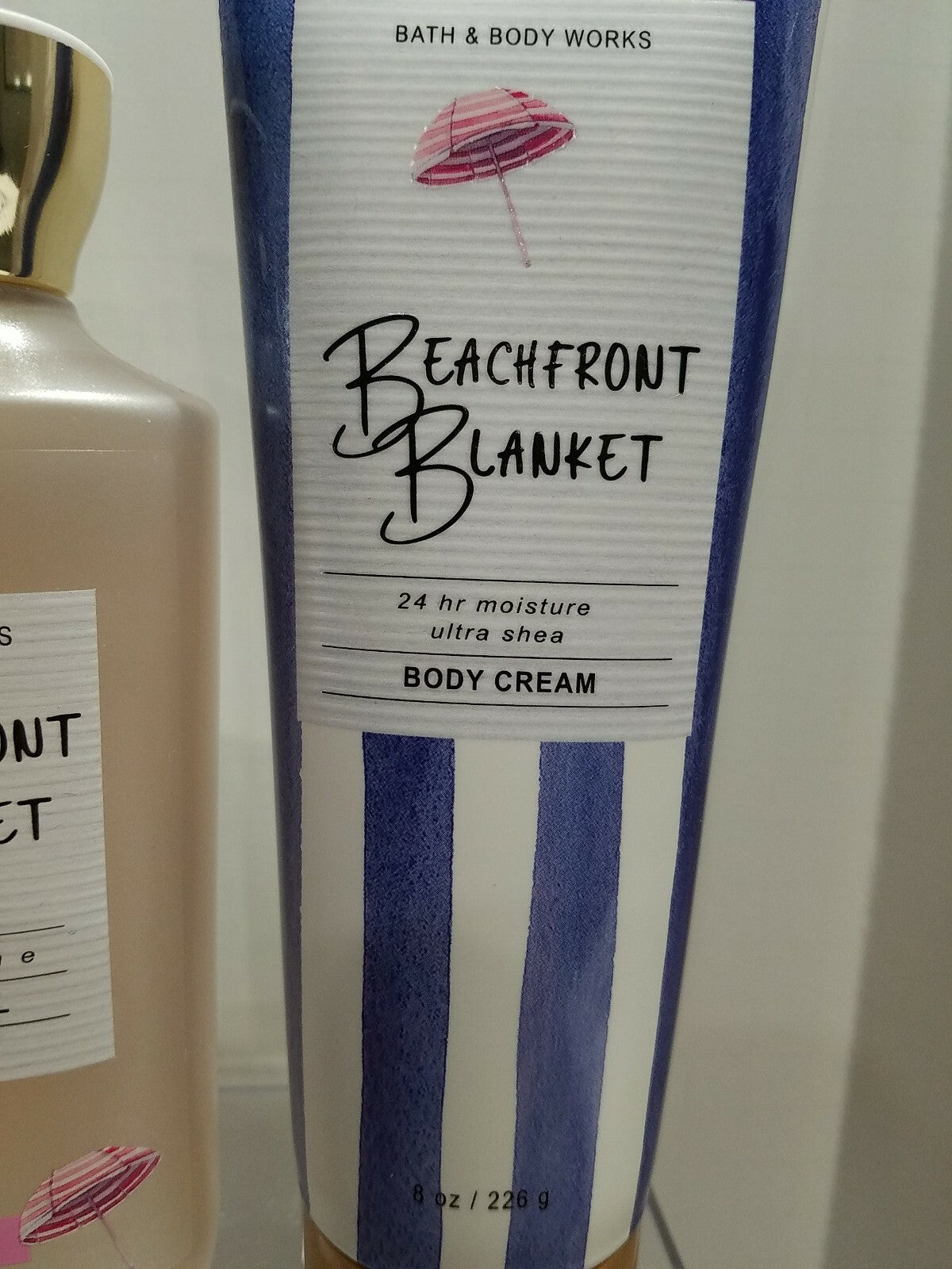 3 Bath And Body Works Beachfront Blanket Cream & Shower Gel