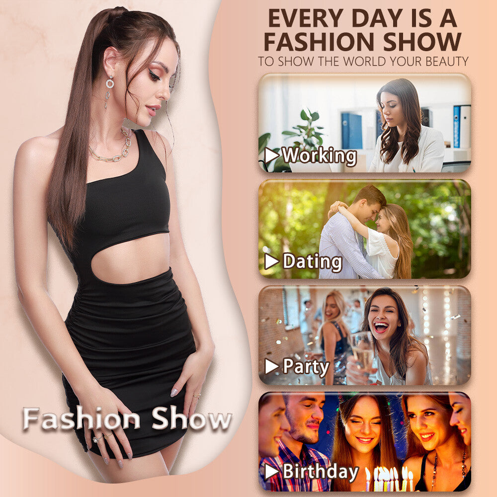 Thick Real Wrap Ponytail Hair Extensions - Mega Long & Natural Looking