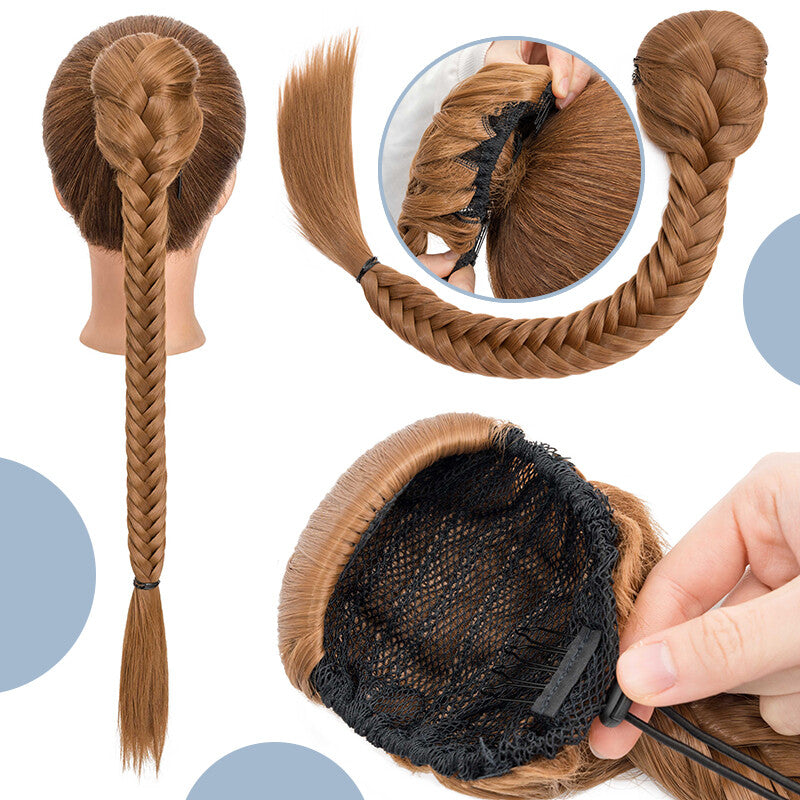 200g Thick Large Drawstring Ponytail Clip-In Hair Extension for Full Head