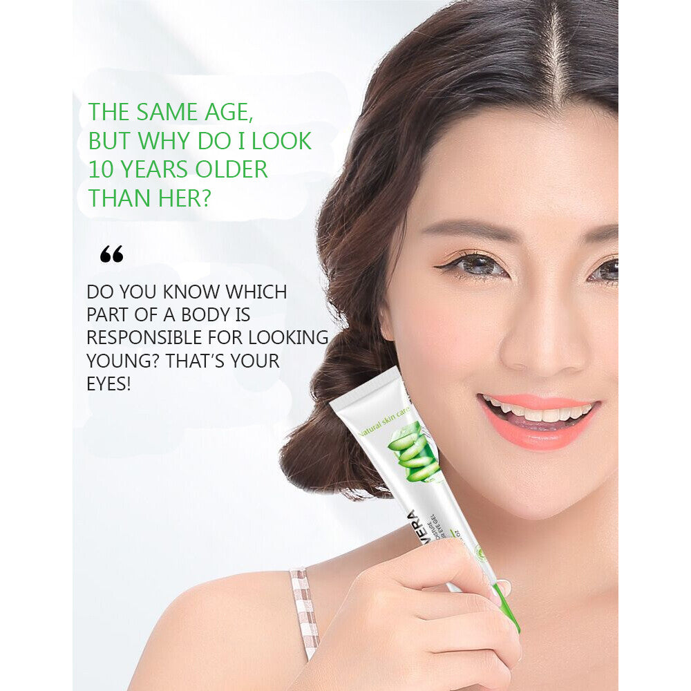 Aloe Vera Hydrating Eye Gel for Dark Circles & Puffiness - 20g