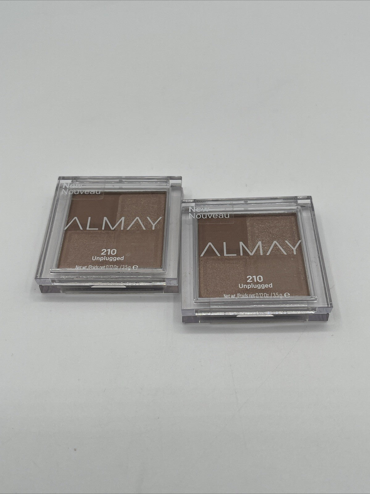 Almay Monochromatic Brown Eyeshadow Set - Matte Satin Glitter Finishes