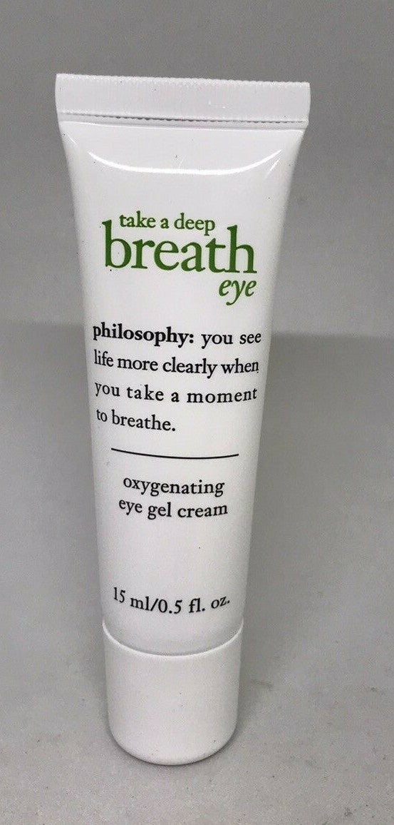 Deep Breath Oxygenating Eye Gel Cream - 0.5oz Brighten & Refresh Tired Eyes