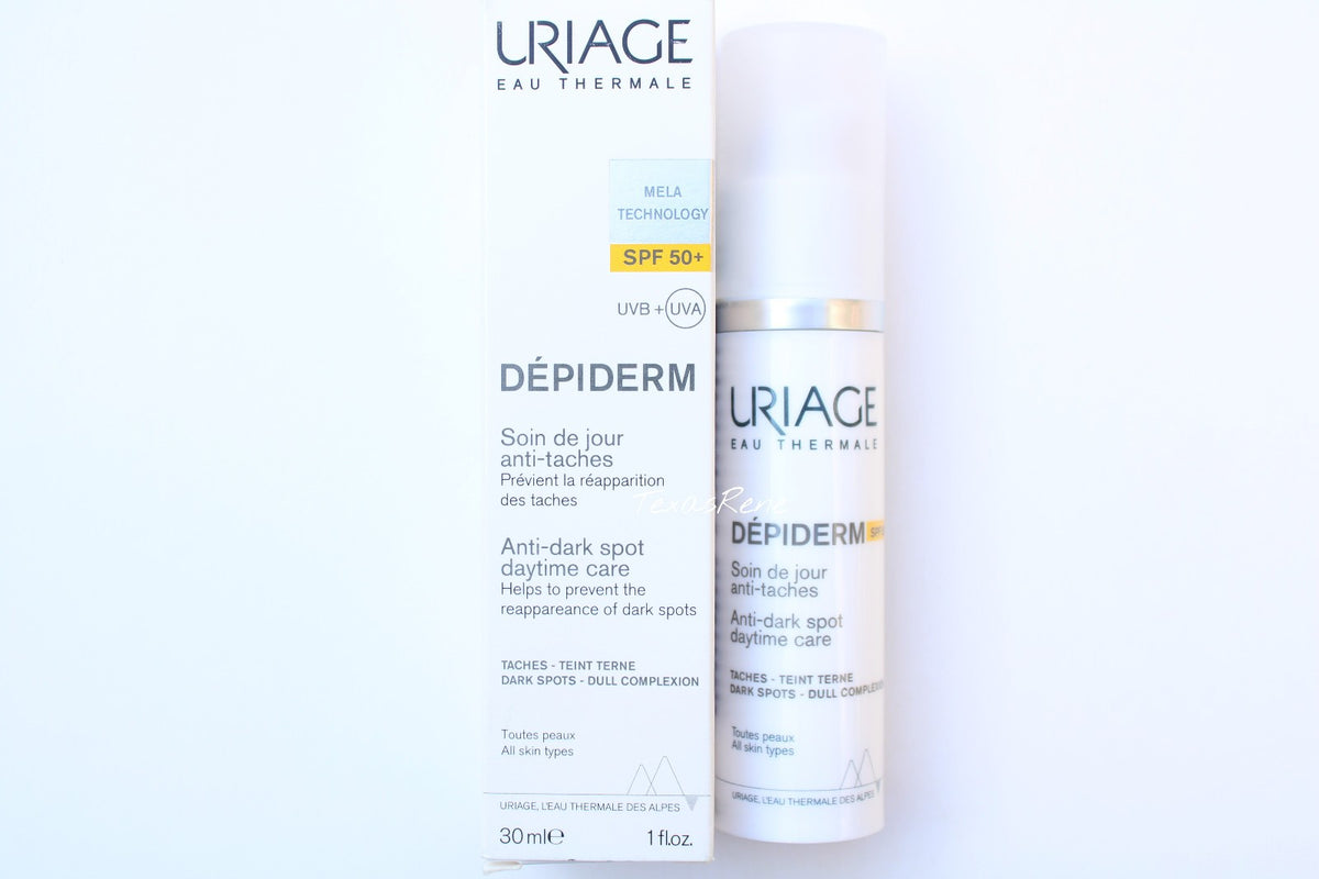 Uriage Depiderm Anti-Dark Spot SPF50+ Day Cream 30ml - Brightening Skin Care