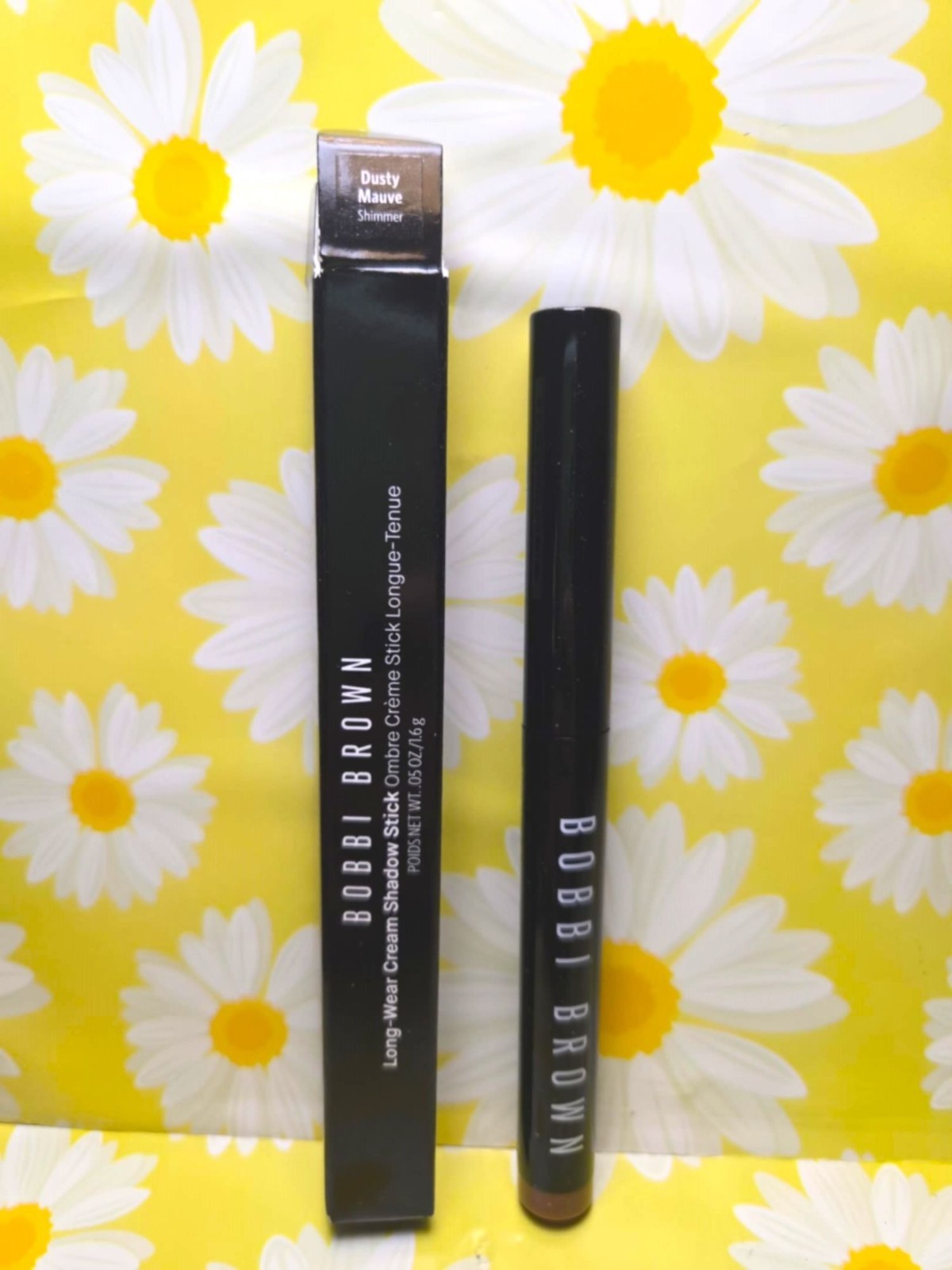 Long-Wear Cream Eyeshadow Stick Dusty Mauve Shimmer - New in Box