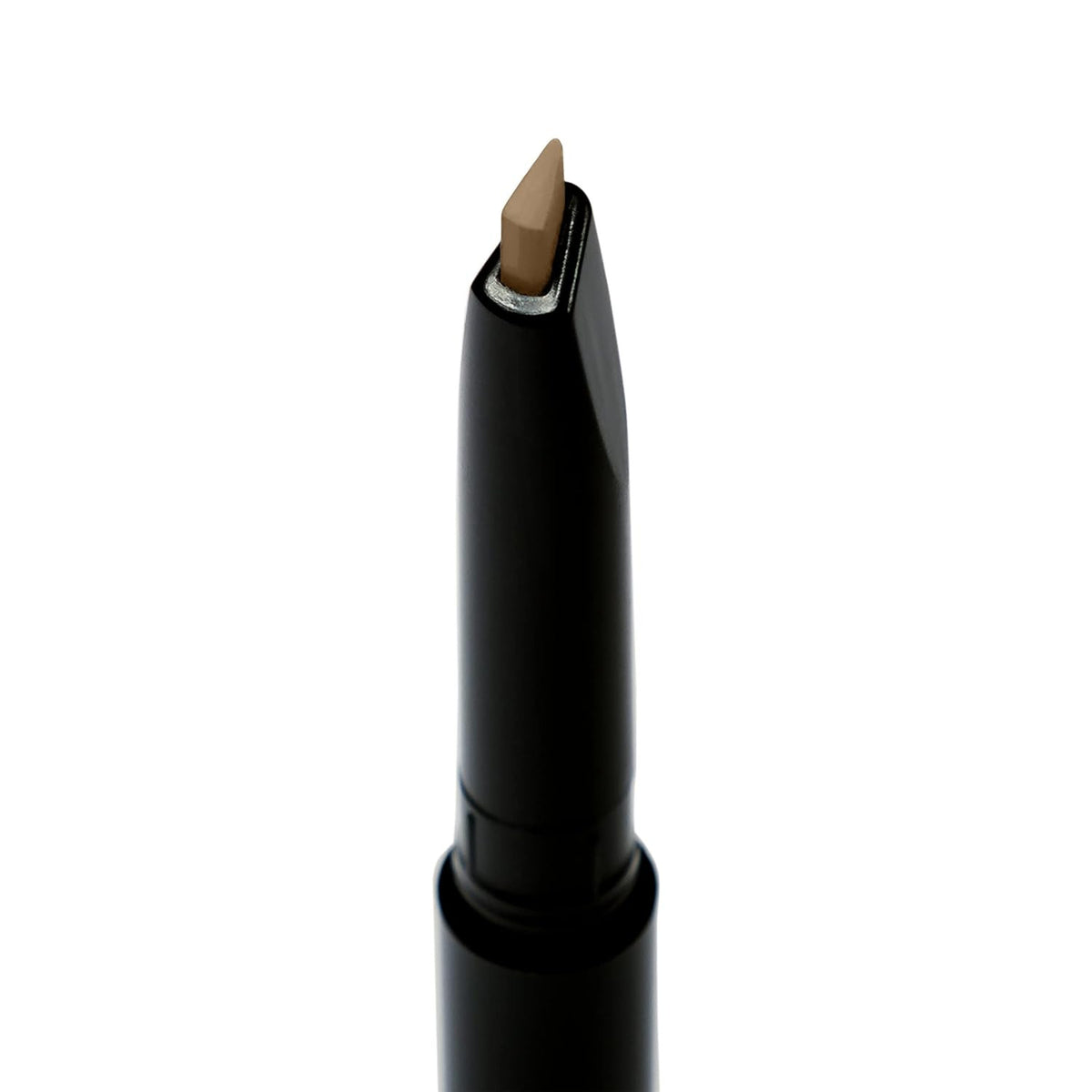 Eyebrow Pencil with Spoolie Brush - Retractable Fine Tip Taupe