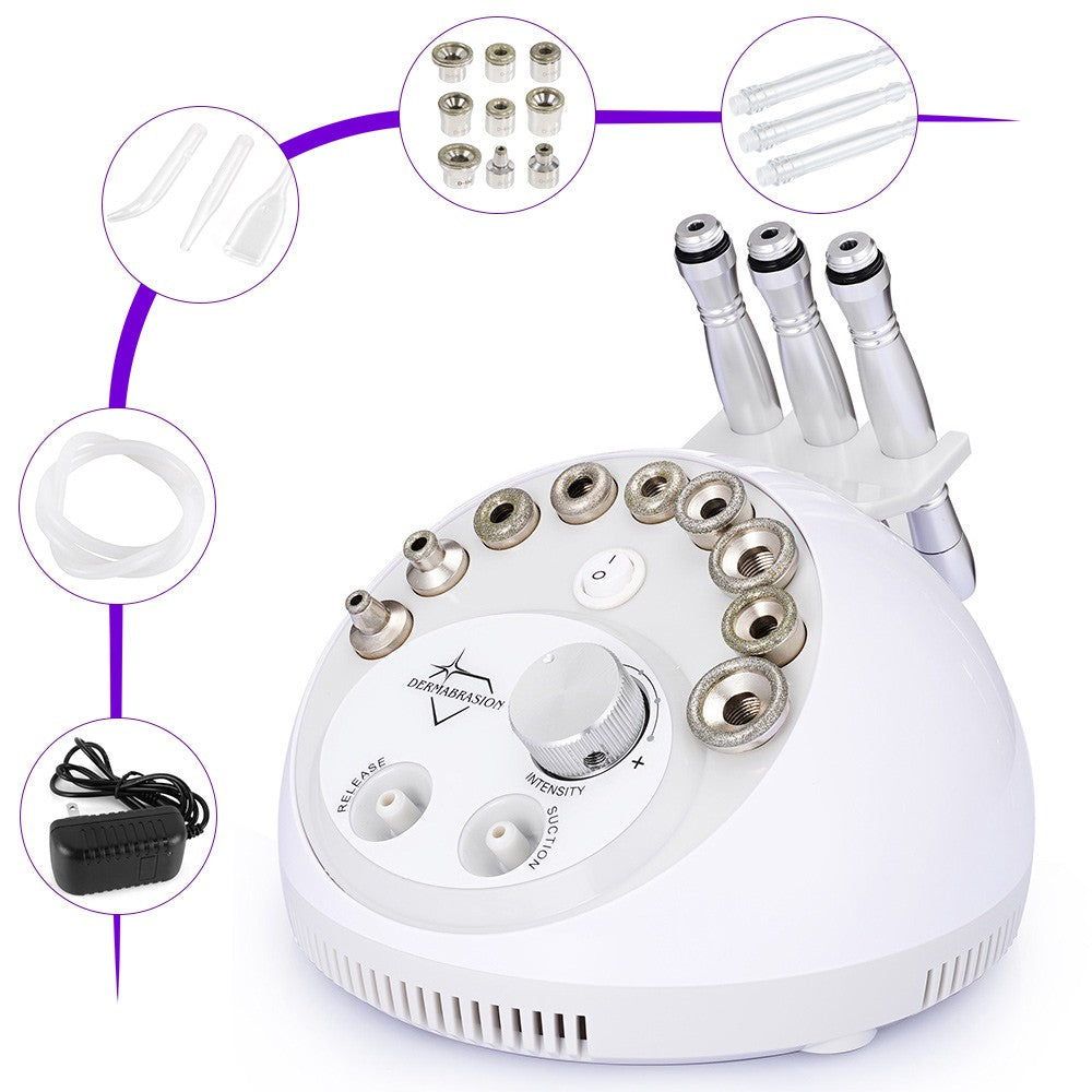 3-in-1 Diamond Microdermabrasion Facial Machine Skin Peeling Vacuum US