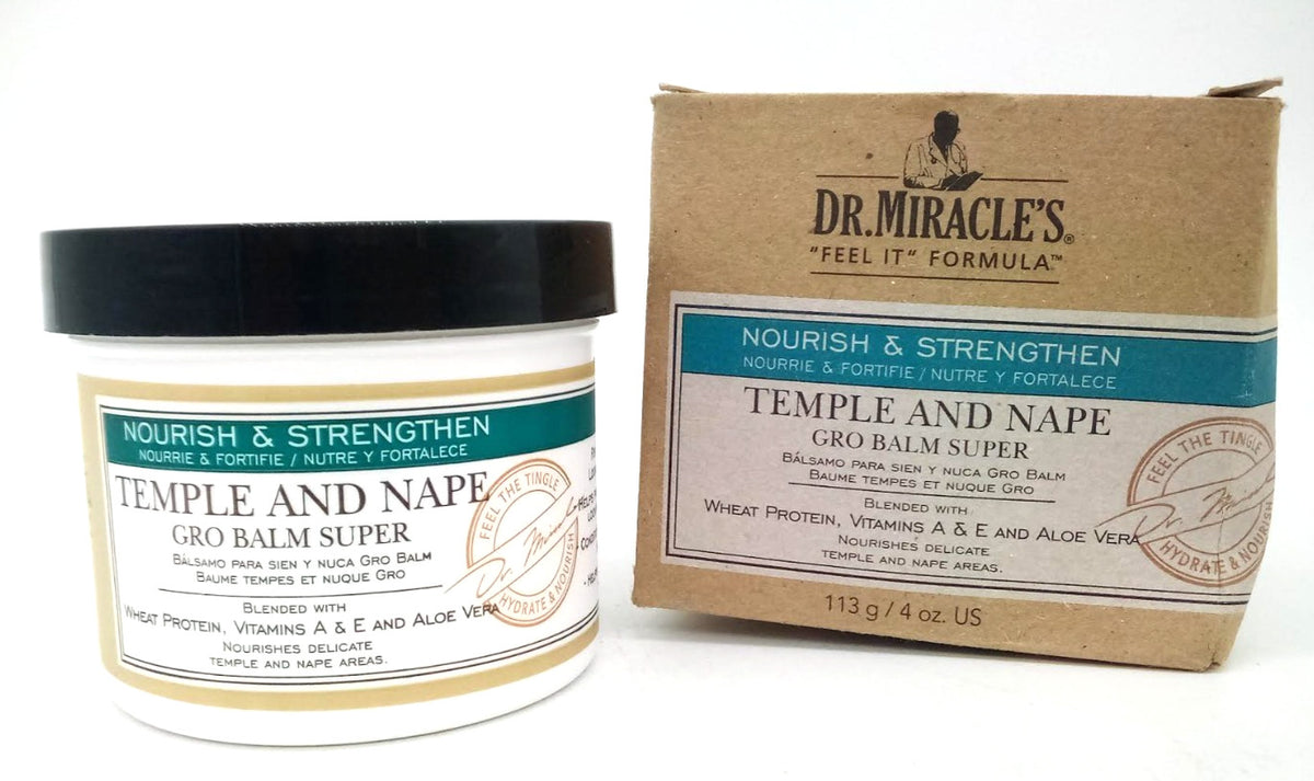 Nape and Temple Soothing Balm - 4oz Natural Hair & Skin Care