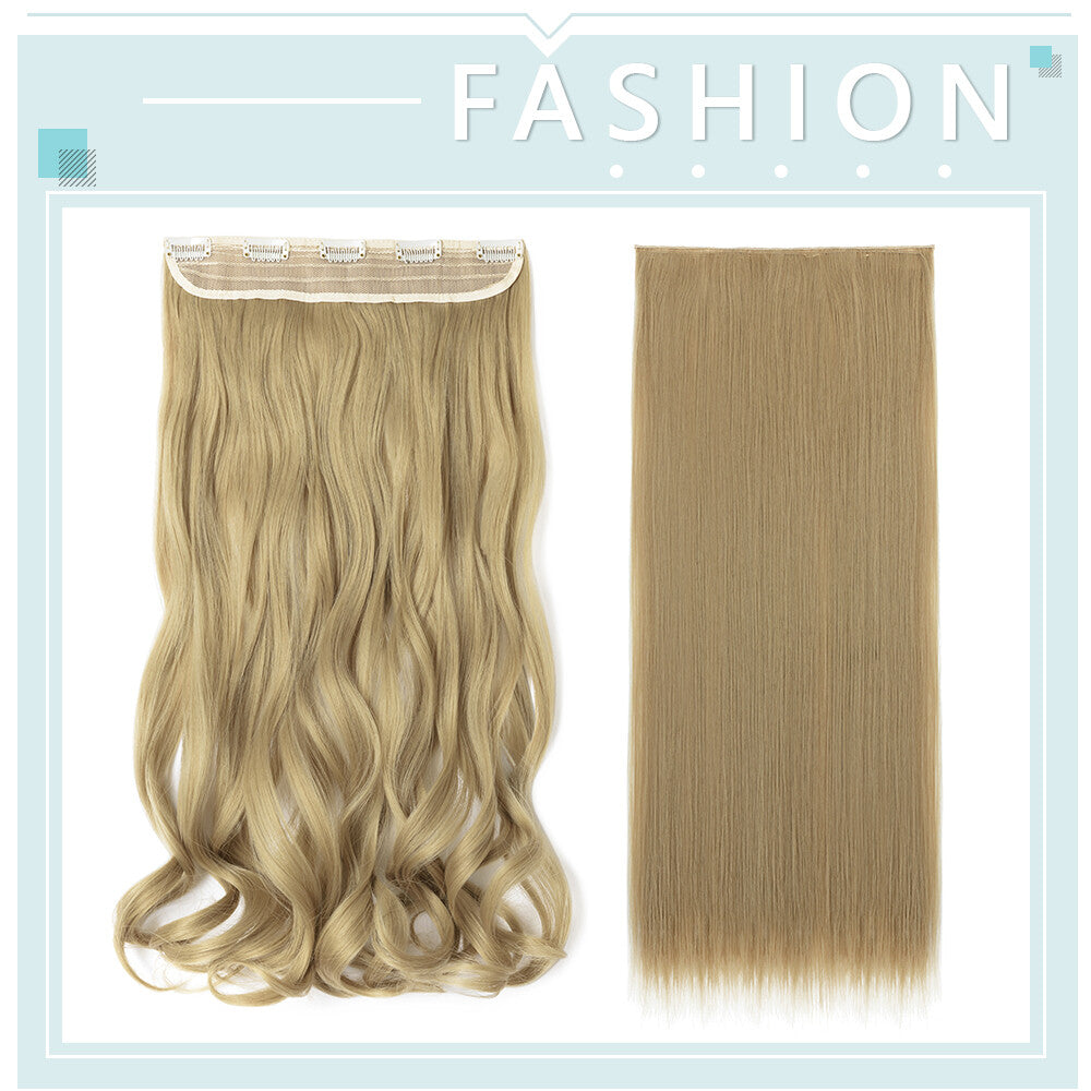 V-Shape & U-Part Clip-In Hair Extensions - Full Head Highlight, Multiple Lengths & Colors