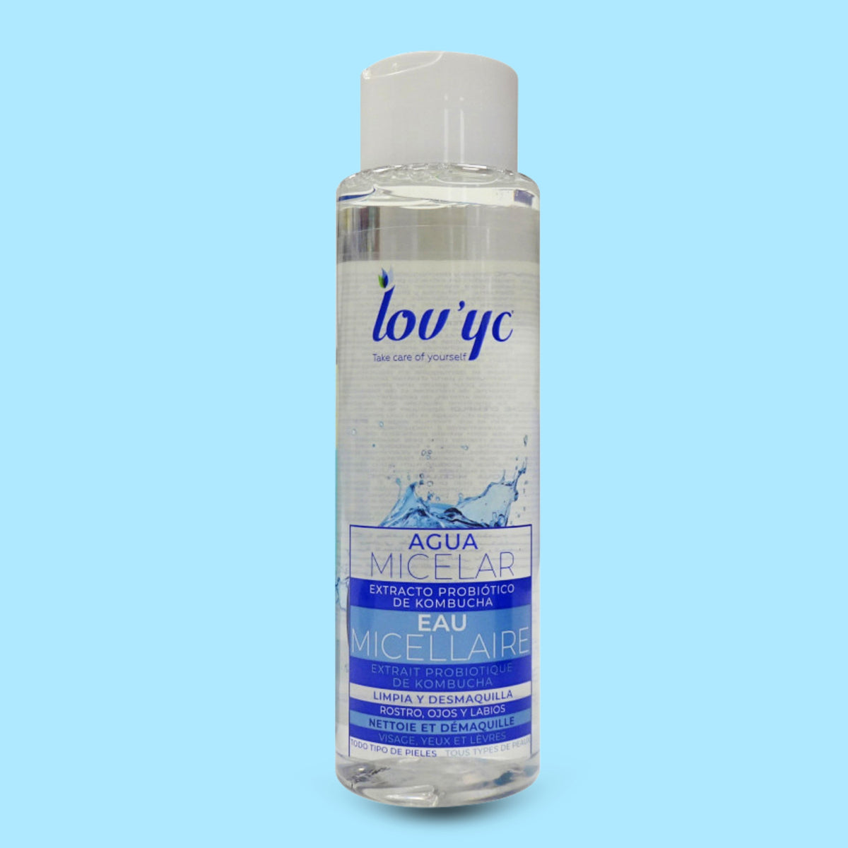 Micellar Water with Kombucha Extract – Gentle Facial & Eye Cleanser for All Skin Types