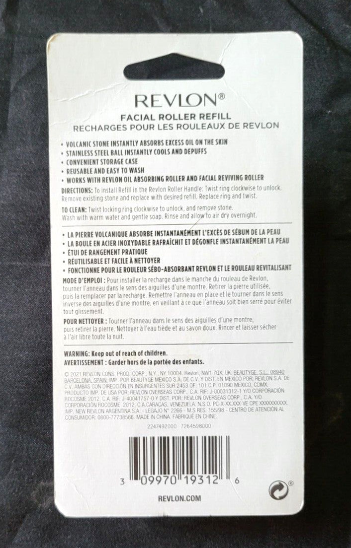 Revlon Reusable Facial Roller & Refill Pack - Skin Reviving & Cooling