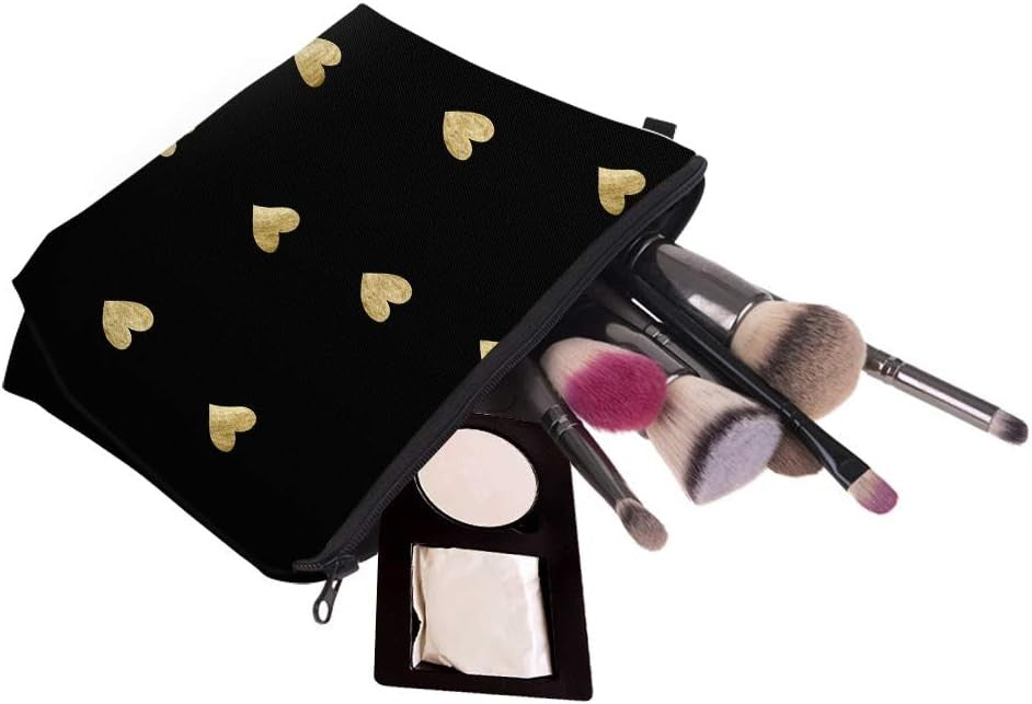 Small Waterproof Makeup Bag for Travel and Cosmetics – Cute Women’s Organizer
