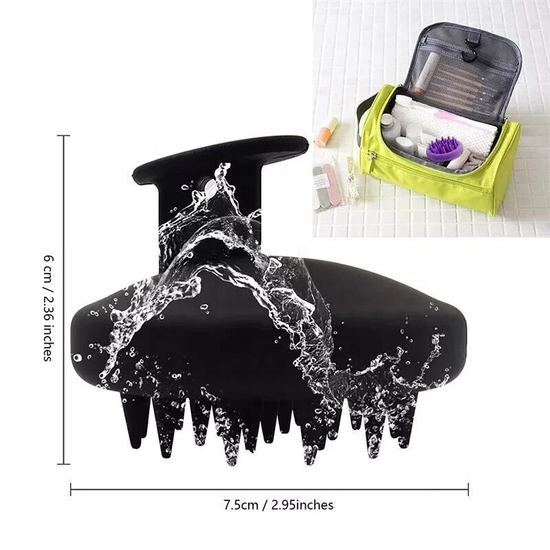 Scalp Massager Shampoo Brush Set - Deep Cleansing Hair & Scalp Care for Men Women Kids