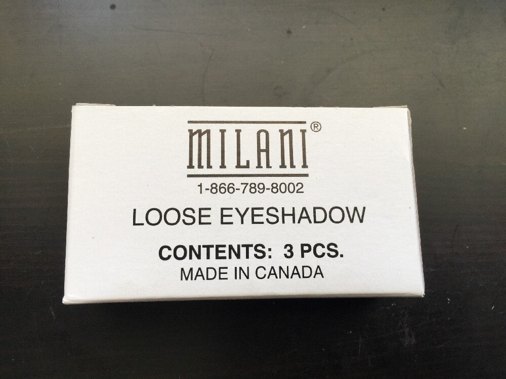 Loose Eyeshadow Shimmer Eye Pigment - Misty Blue 08, Pack of 3