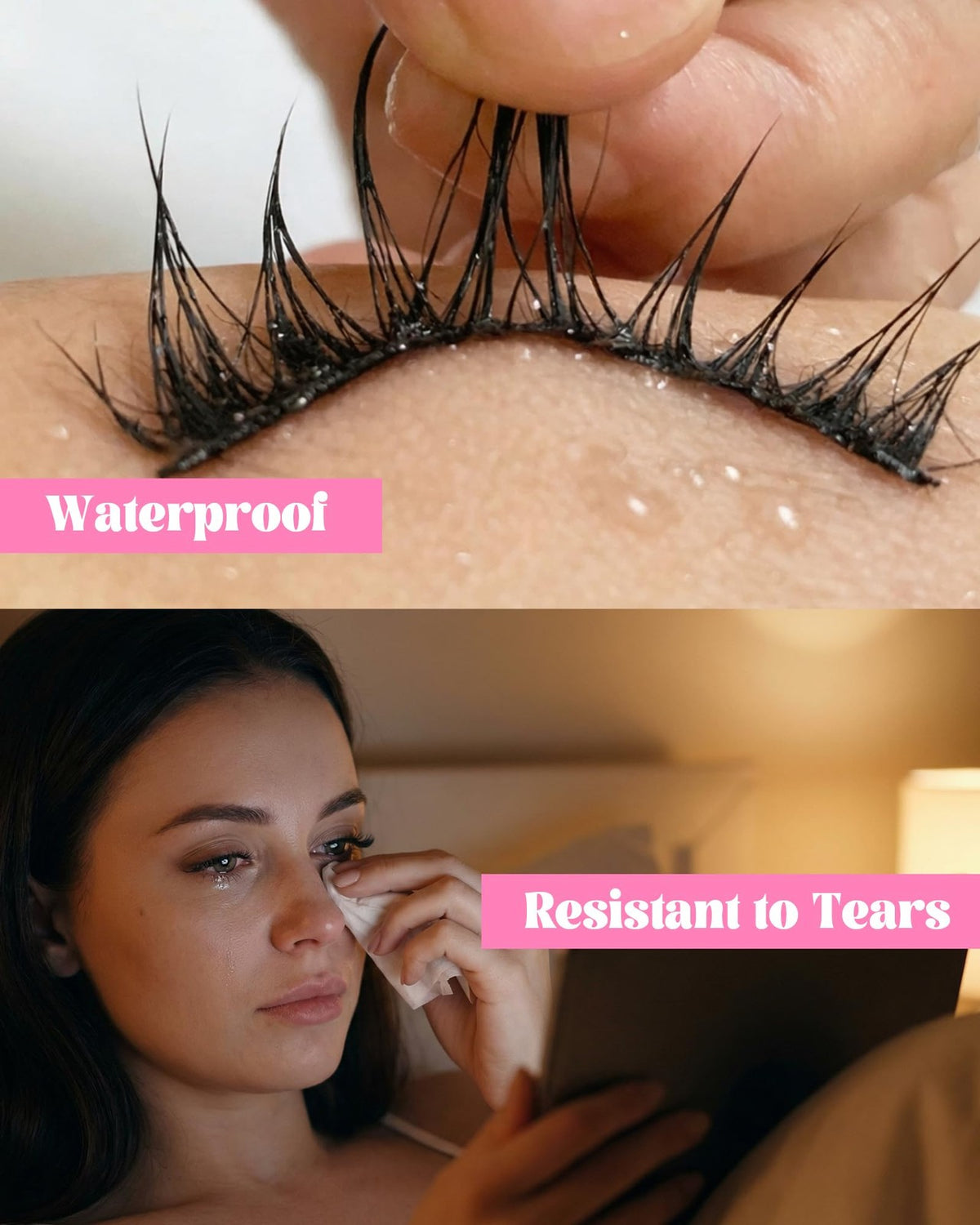 Strong Hold Waterproof Lash Glue 0.17oz - Clear, Latex-Free, Fast Drying