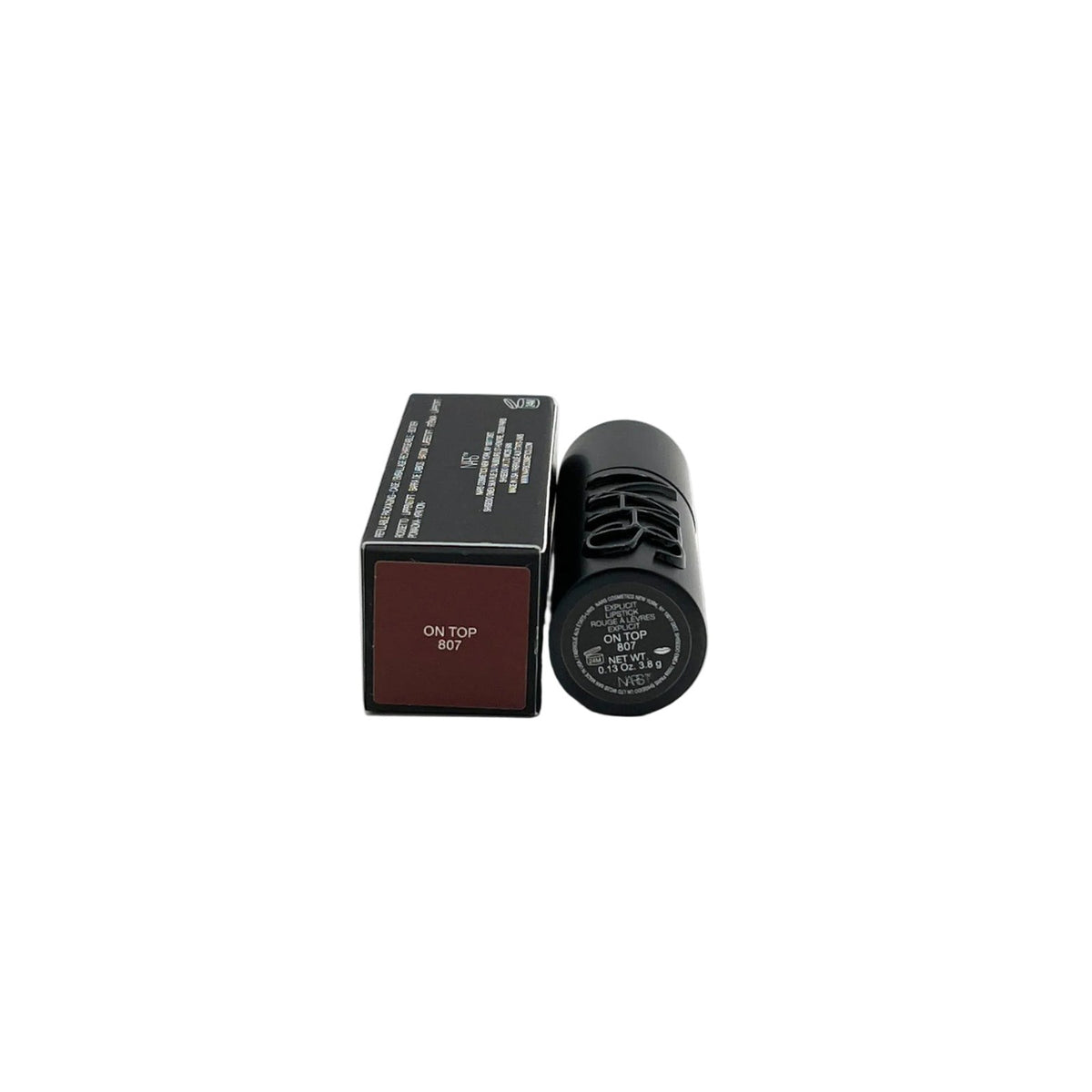 NARS Lipstick Deep Chestnut Satin Finish Full Size 0.13 oz