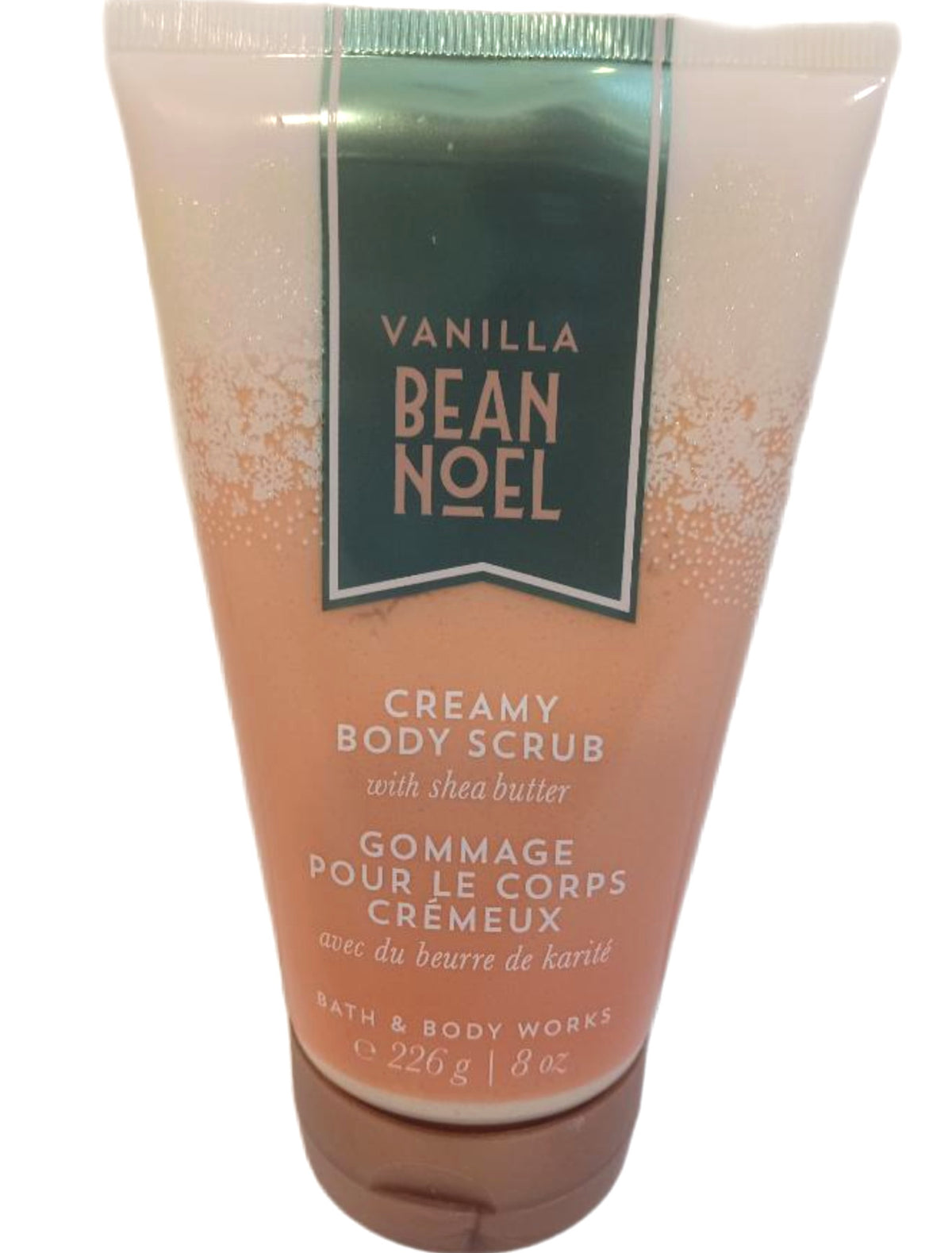 Bath And Body Works Creamy Scrub Vanilla Bean Noel 8 Oz Exfoliating