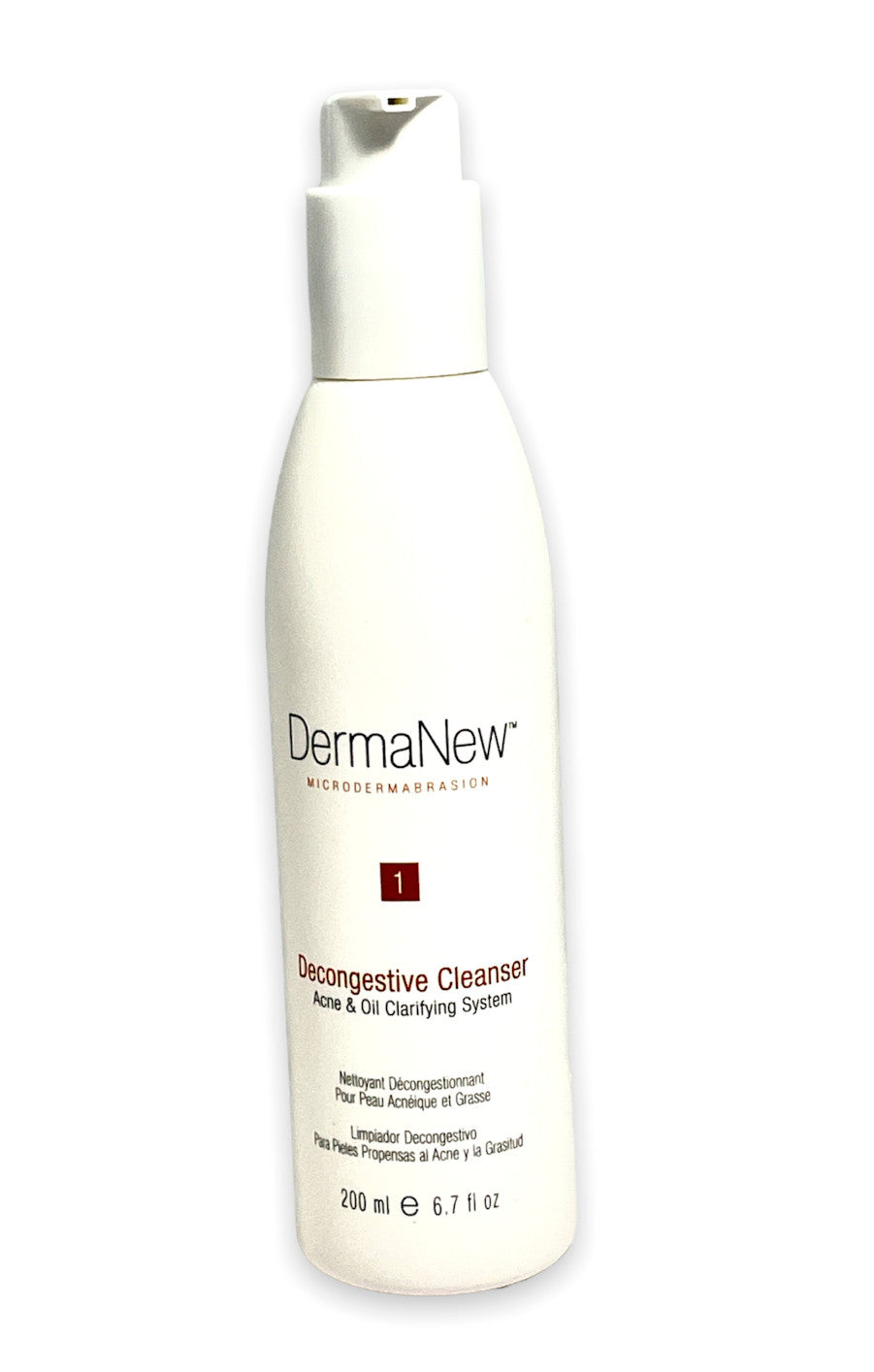 Decongestive Acne & Oil Clarifying Facial Cleanser 200ml
