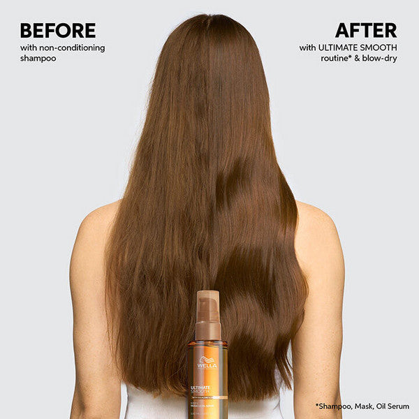 Hair Serum with Frizz Control & Heat Protection - Smoothing Oil for Dry & Frizzy Hair