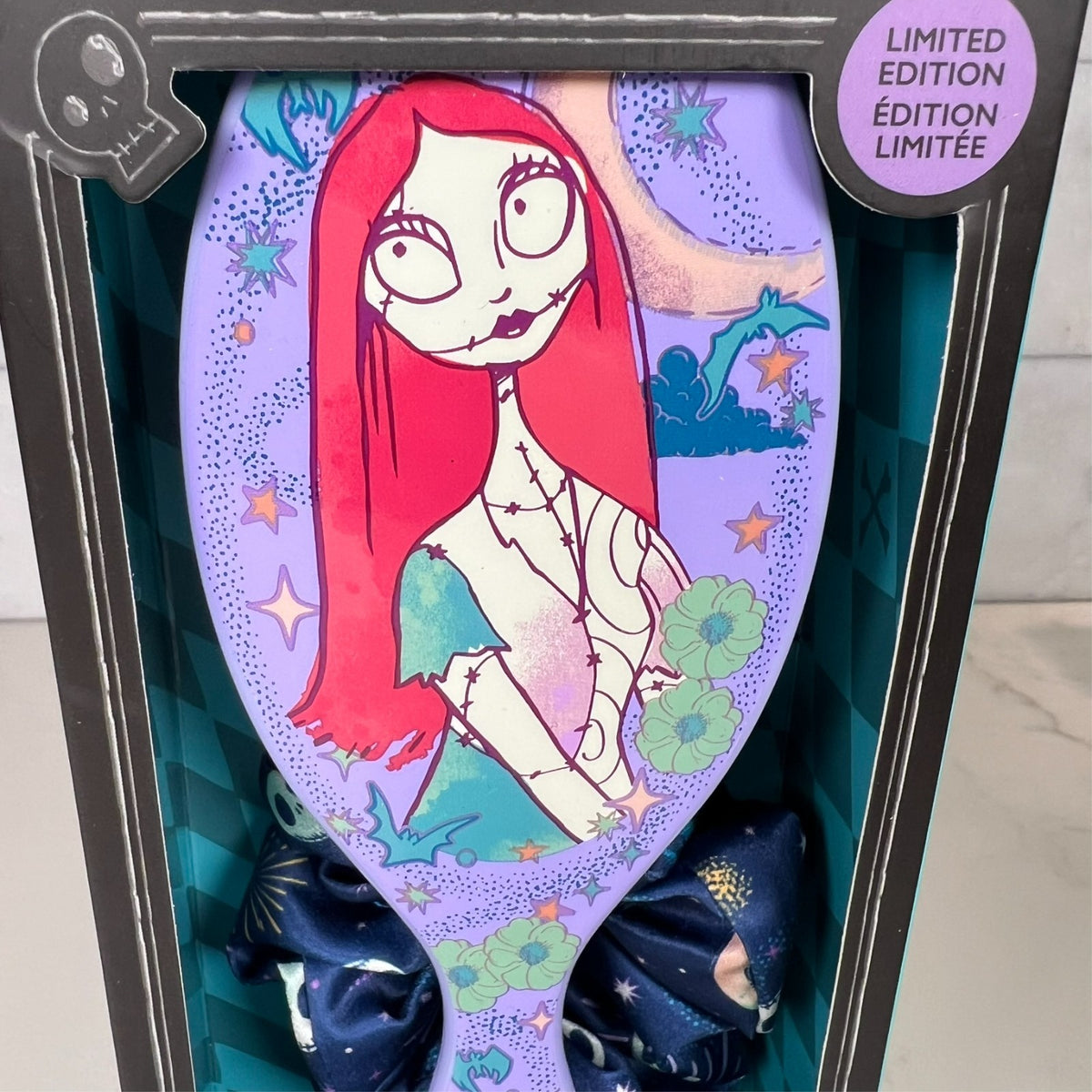 Disney Nightmare Before Christmas Detangler Brush Jack & Sally Limited Edition
