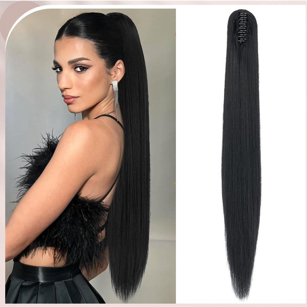 Long 30-Inch Clip-In Hair Extensions - Natural Look & Volume, Multiple Variants
