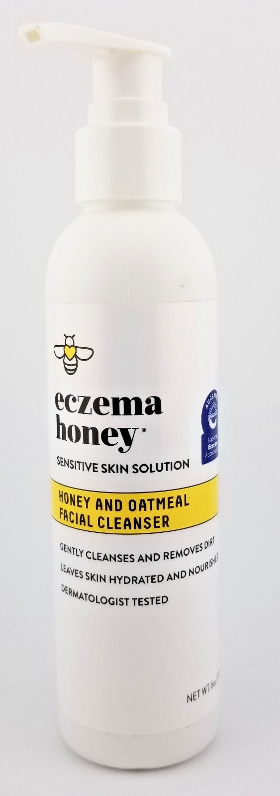 SIX Fl OZ Pump Eczema Honey Soothing Facial Cream Sensitive Skin
