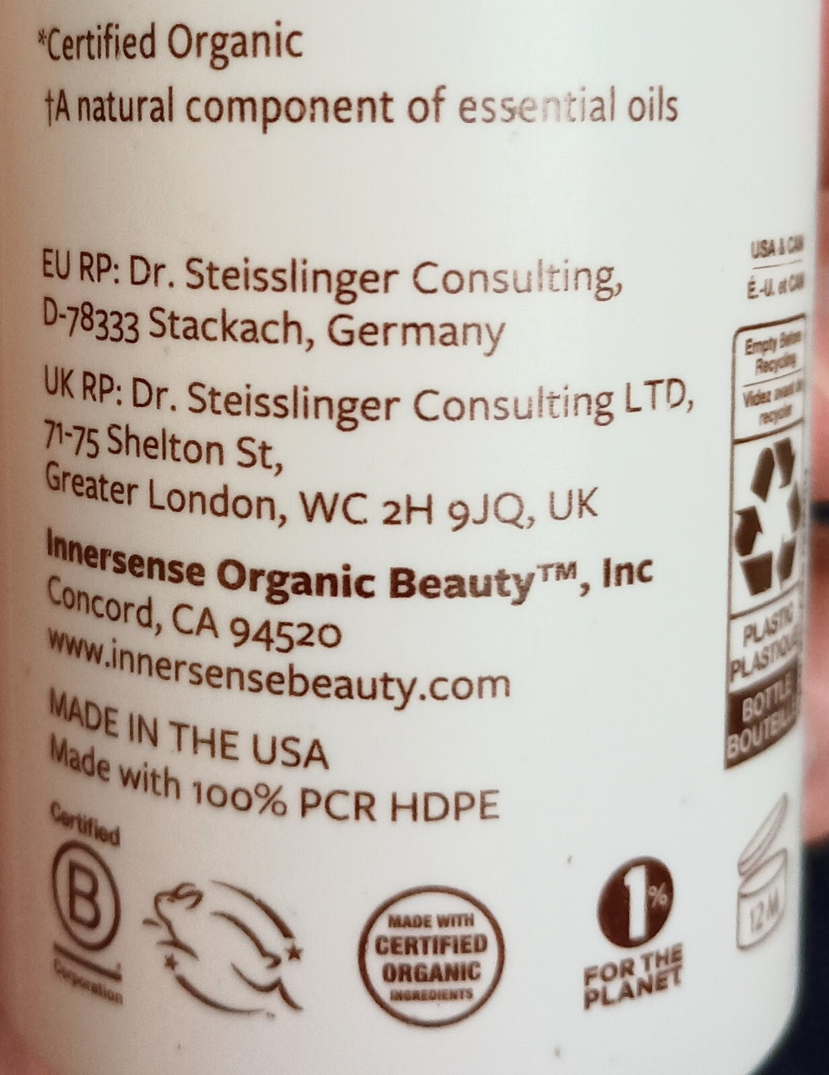 Organic Hair Styling Lotion for Volume & Body - 10 oz