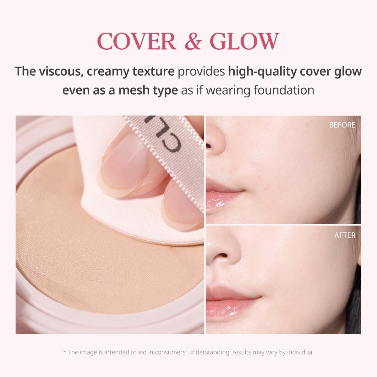 Glow Cushion Compact - Dewy, Hydrating, Long-Lasting Makeup